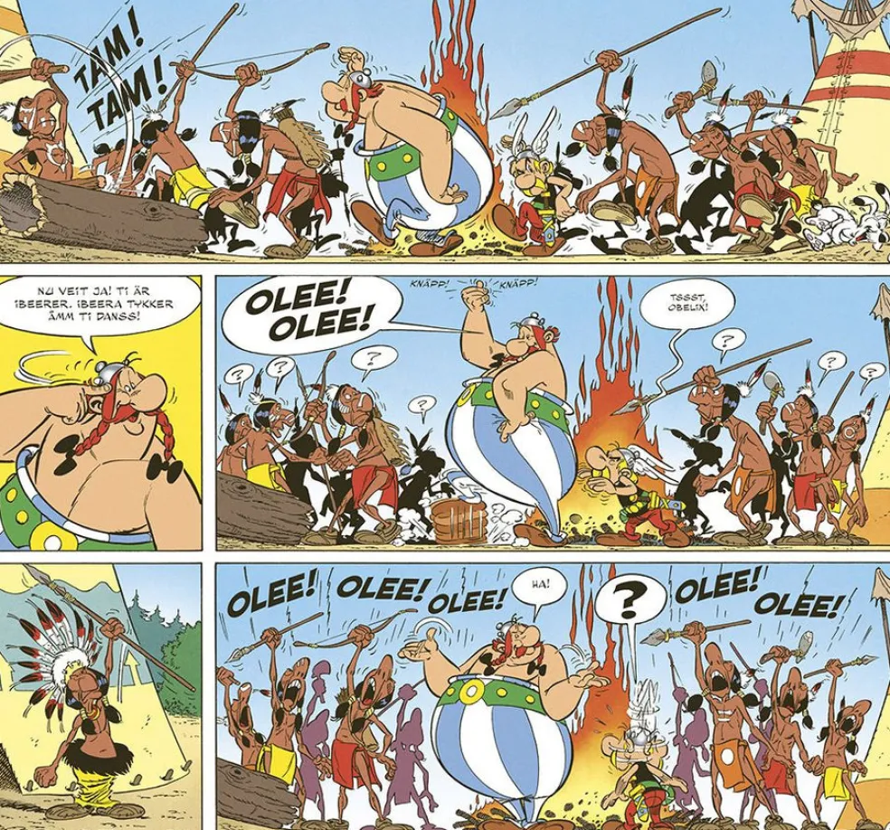 Asterix: Reiså yvi Atlanten – Kokkolanseudun vanhalla ruotsilla