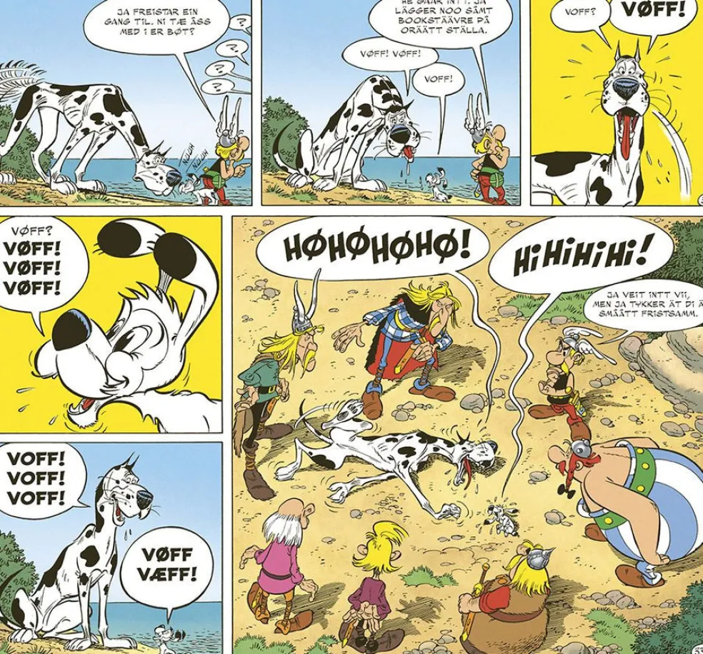 Asterix: Reiså yvi Atlanten – Kokkolanseudun vanhalla ruotsilla