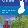 Autoilijan tiekartta Suomi, 1:800 000