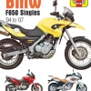 BMW F650 Singles (94 - 07) Haynes Repair Manual