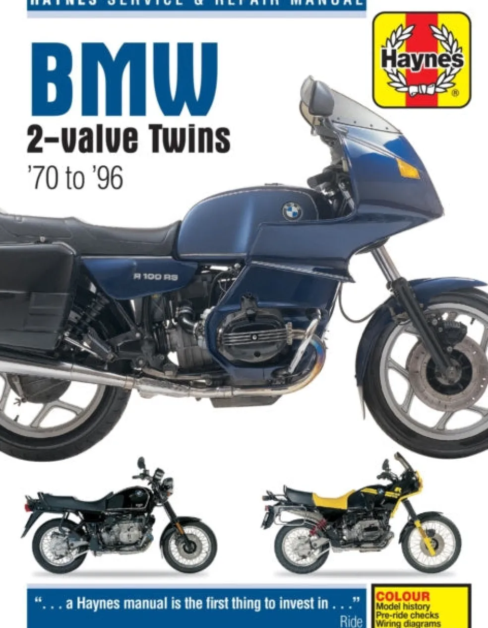 BMW 2-valve twins (70-96) Haynes Repair Manual