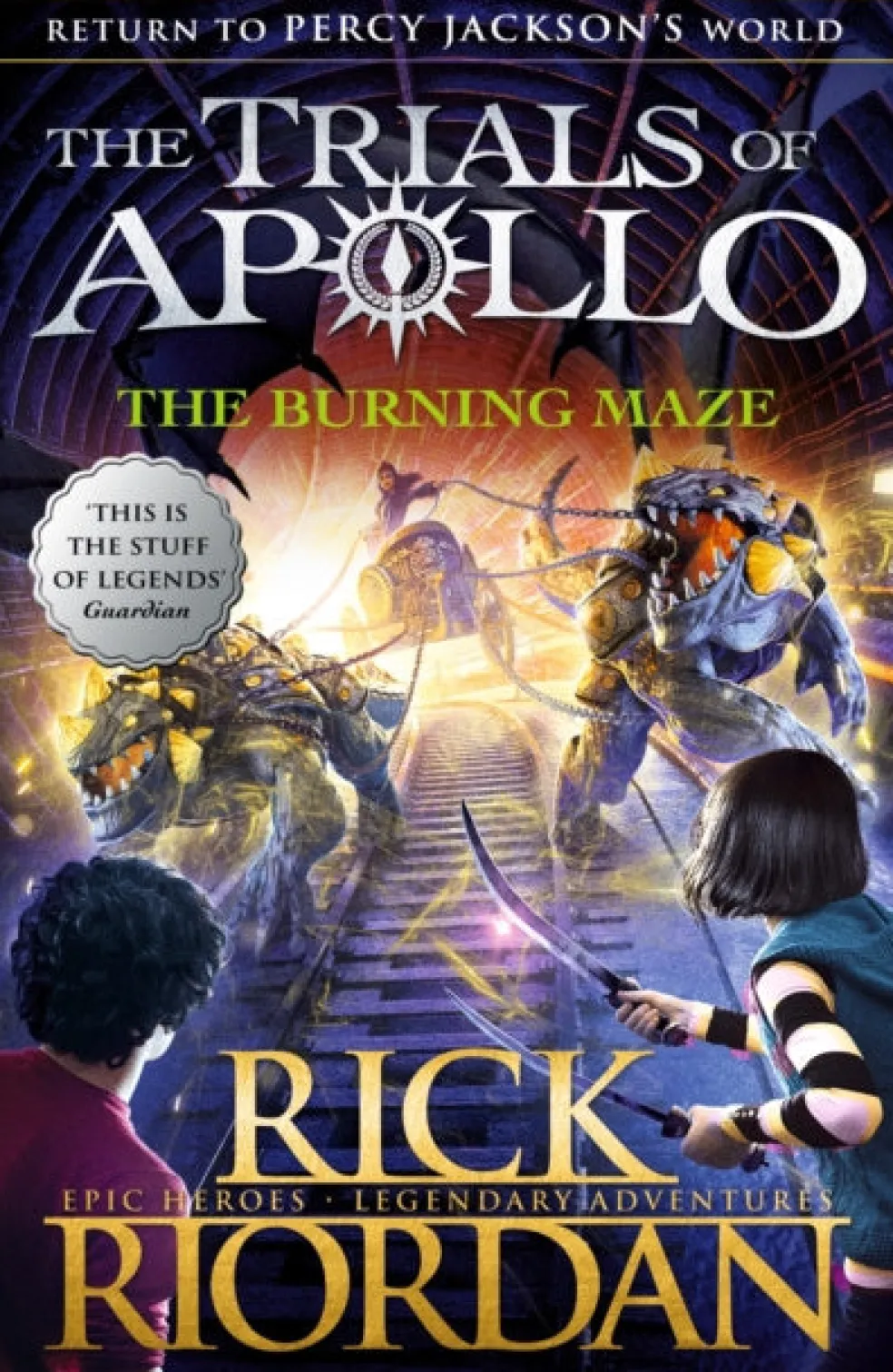 Burning Maze (The Trials of Apollo Book 3), The