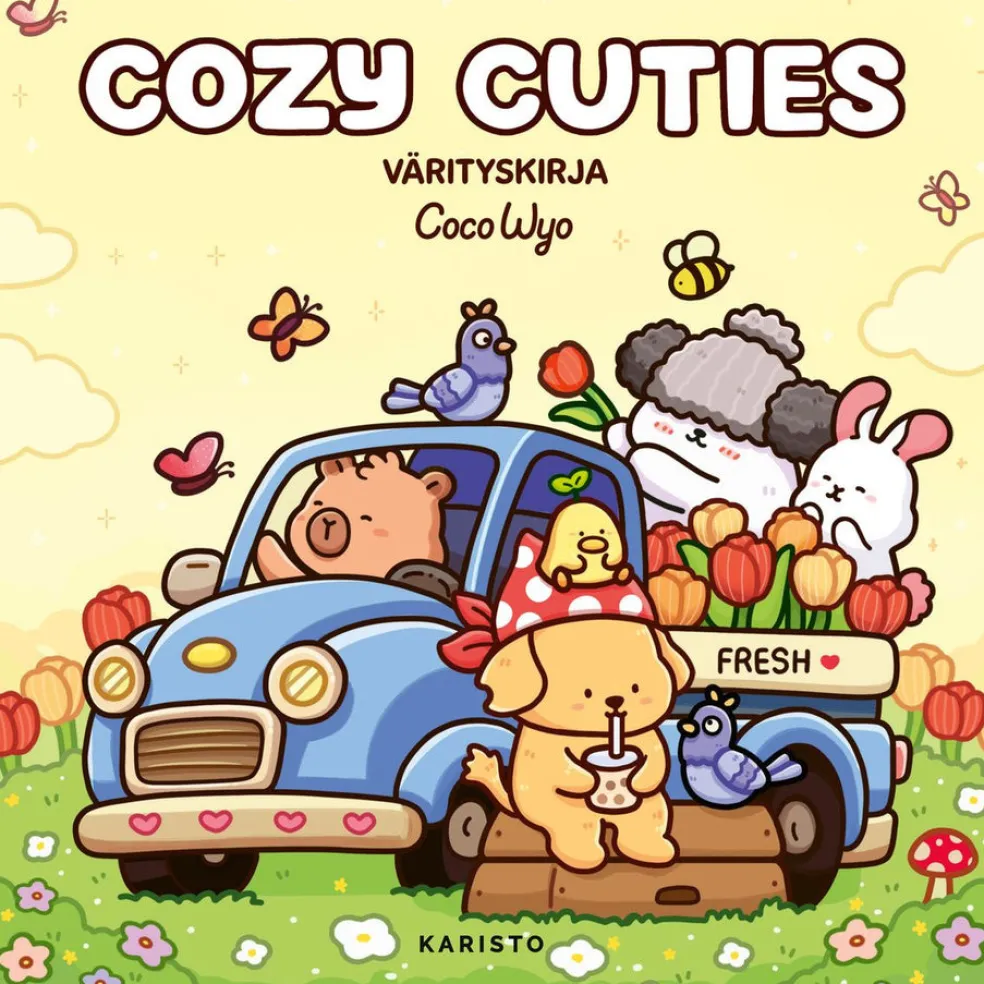 Coco Wyo - Cozy Cuties Värityskirja