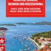 Croatia, Bosnia, Herzegovina Marco Polo Map