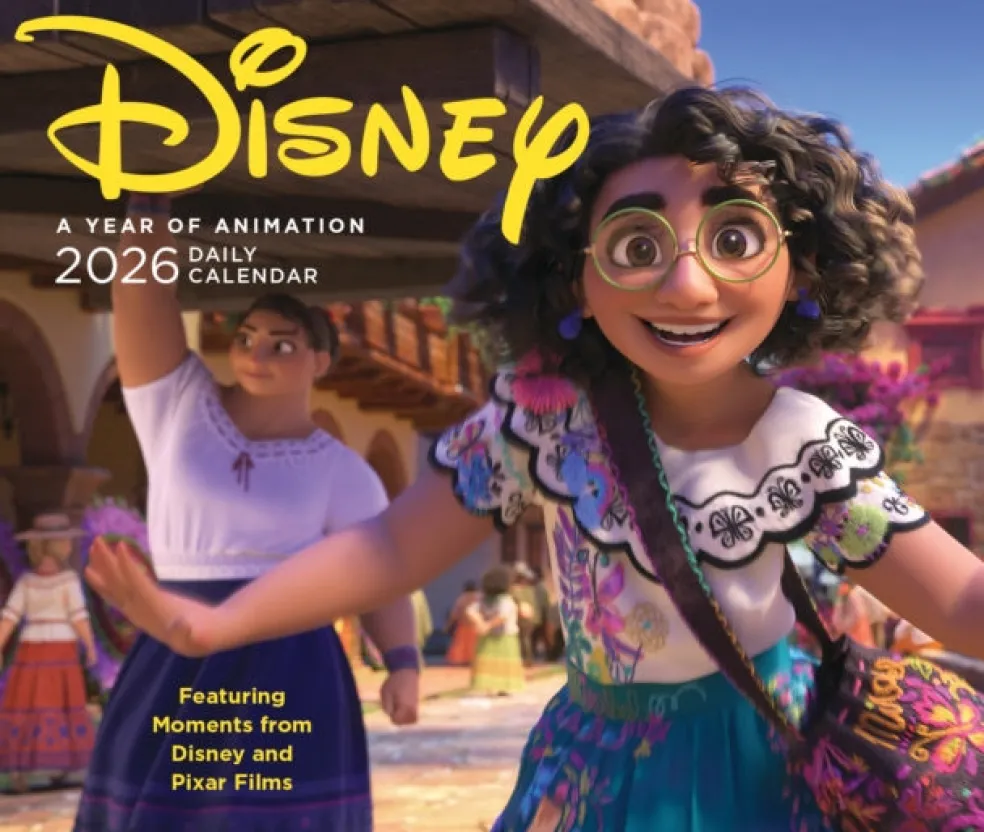 Disney A Year of Animation 2026 Daily Calendar