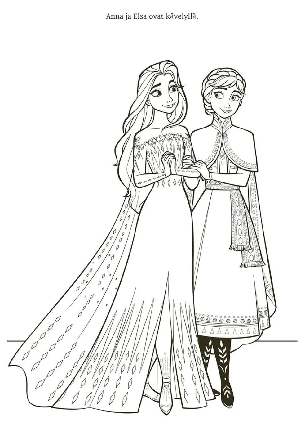 Disney Frozen Pohjoisen taikaa värityskirja