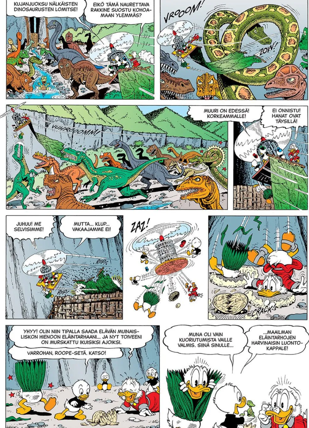 Don Rosa -kirjasto osa 8: Roope-setä ja Aku Ankka - Pako kielletystä laaksosta