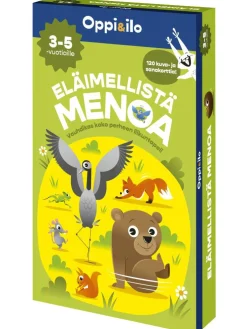 ELÄIMELLISTÄ MENOA -lautapeli 3–5 v