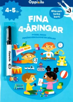Fina 4-åringar -pysselbok 4-5 år