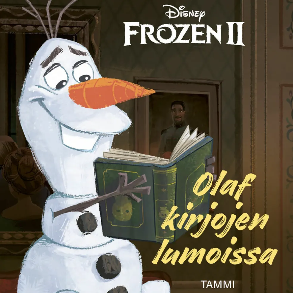 Frozen 2 Olaf kirjojen lumoissa