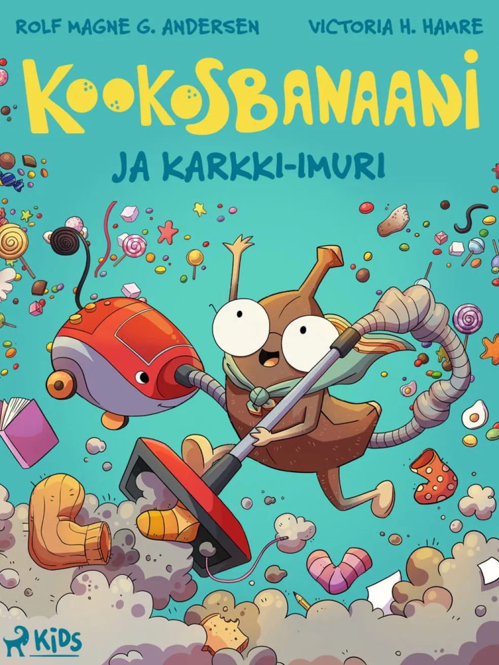 Kookosbanaani ja karkki-imuri