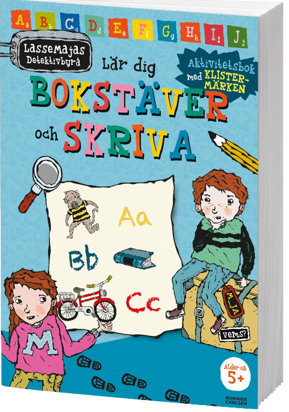 LasseMajas detektivbyrå lär dig bokstäver och skriva