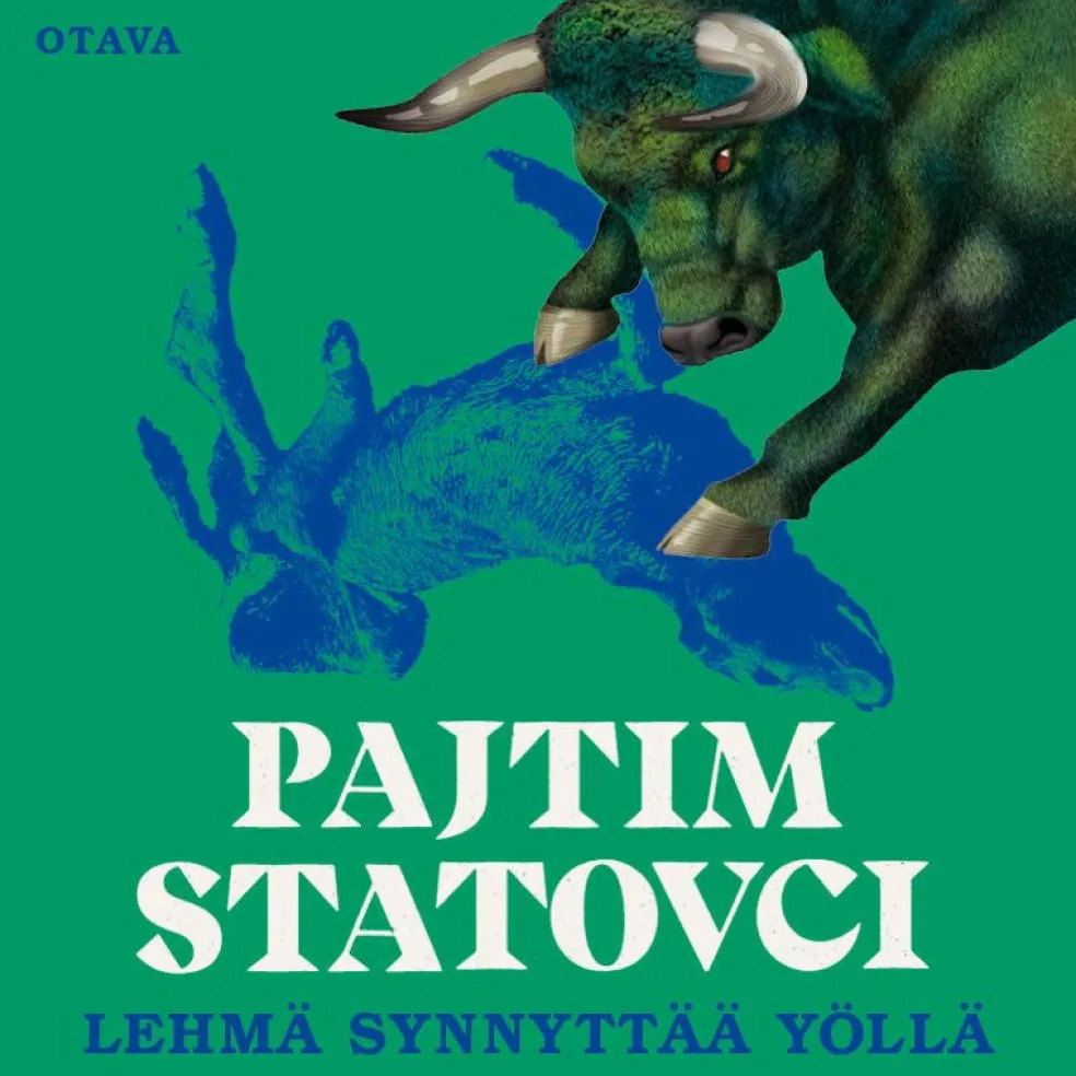Lehmä synnyttää yöllä