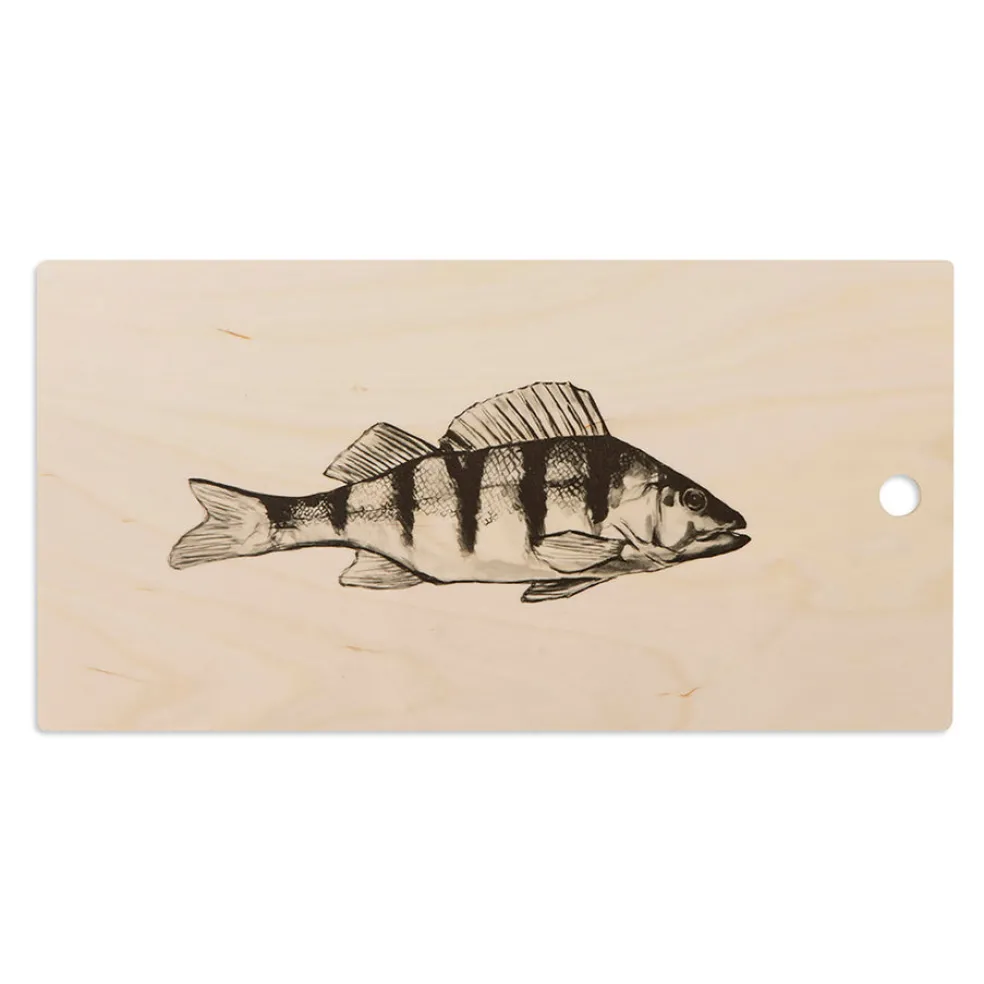 Leikkuulauta Miiko Ahven koivuvaneri, melamiinipinta 43x22x0,7cm