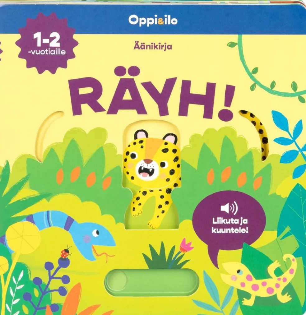 Liikuta ja kuuntele! RÄYH -äänikirja 1-2 v