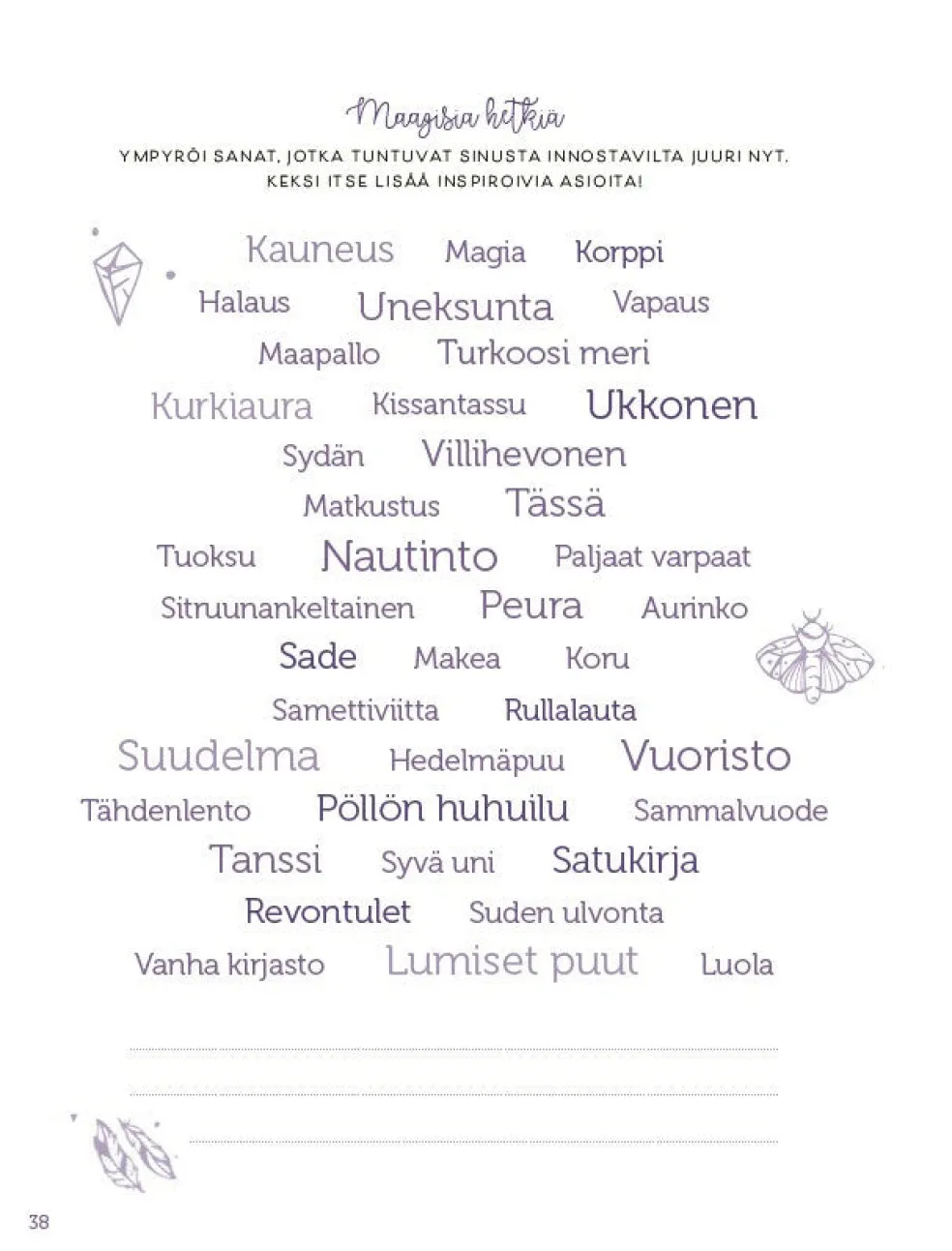 Lumoava tyttö