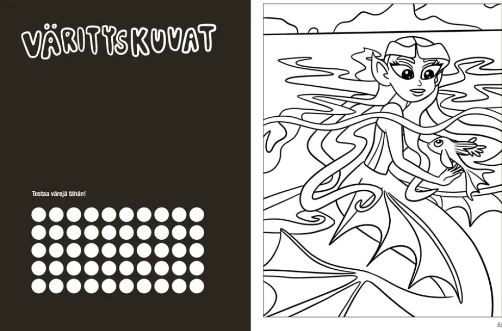 Luova kirjani 4 - Under water - signeerattu