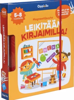Magneettipuuha Leikitään kirjaimilla 5-8 v