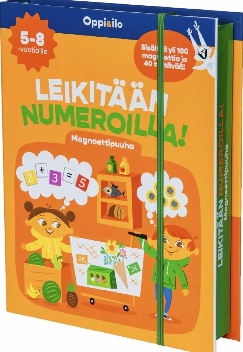 Magneettipuuha Leikitään numeroilla 5-8 v
