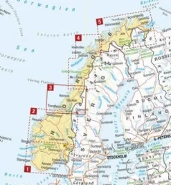 Mellersta Norge 3 EasyMap, 1:300 000