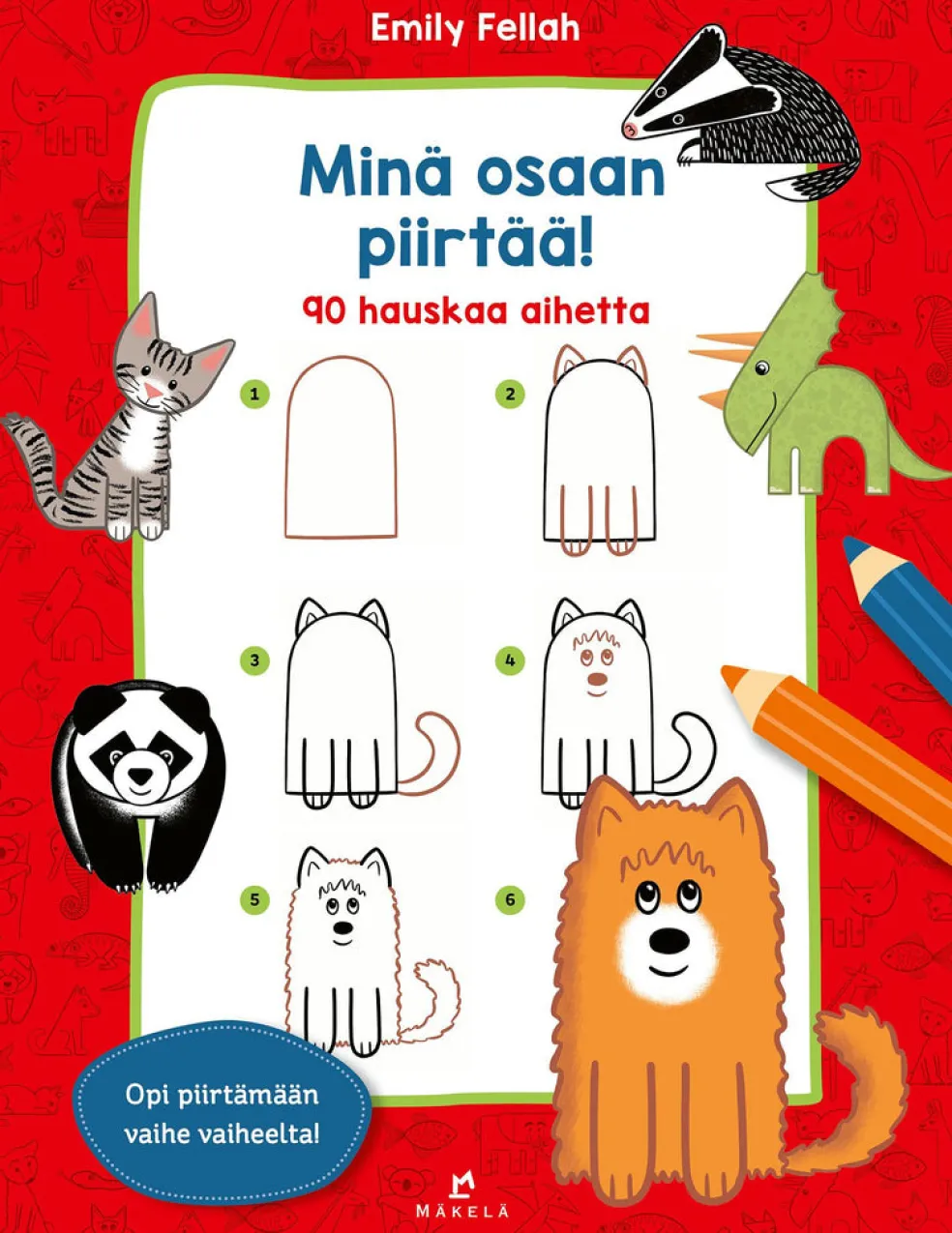 Minä osaan piirtää! 90 hauskaa aihetta