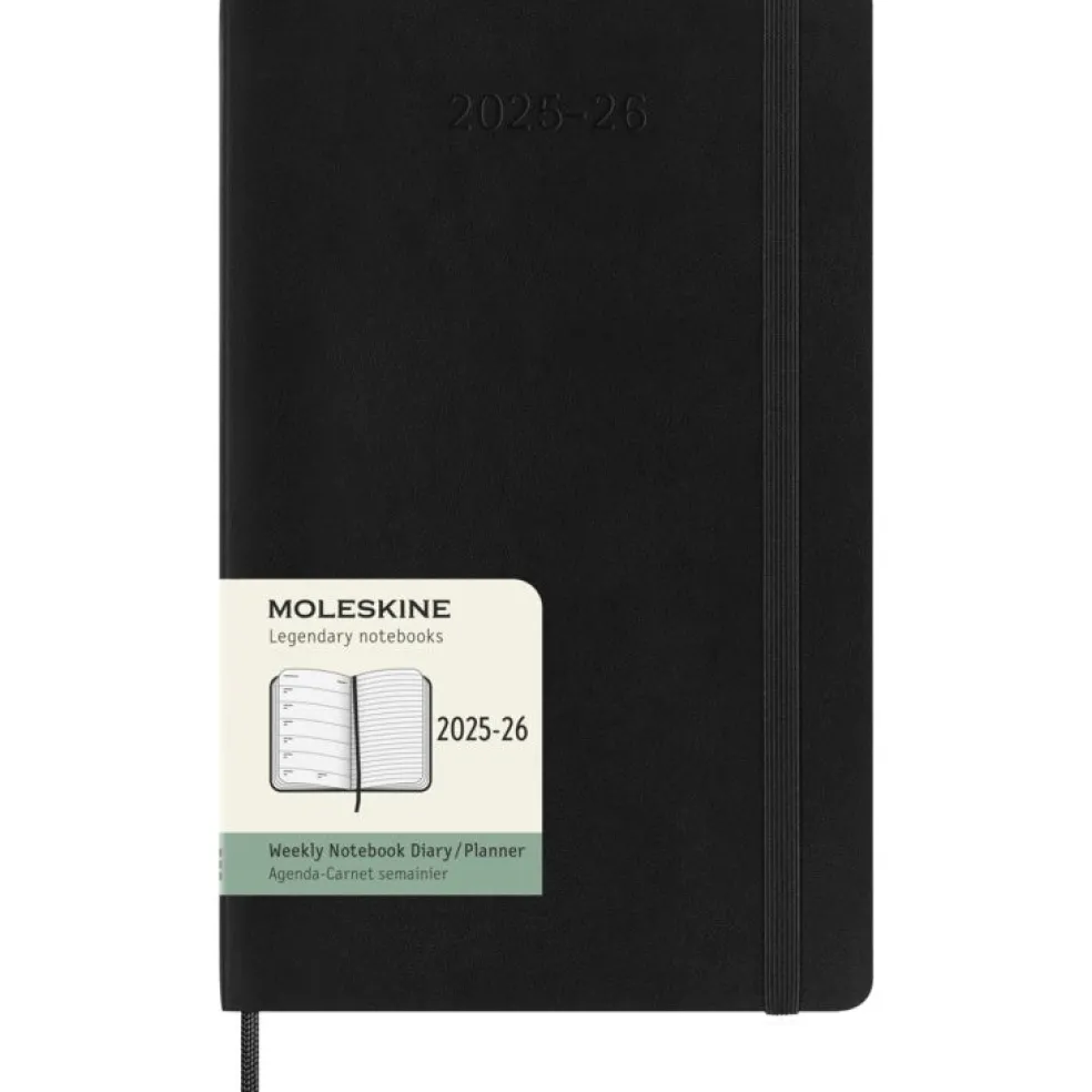 Moleskine 2026 18 Month Weekly Large Softcover Diary