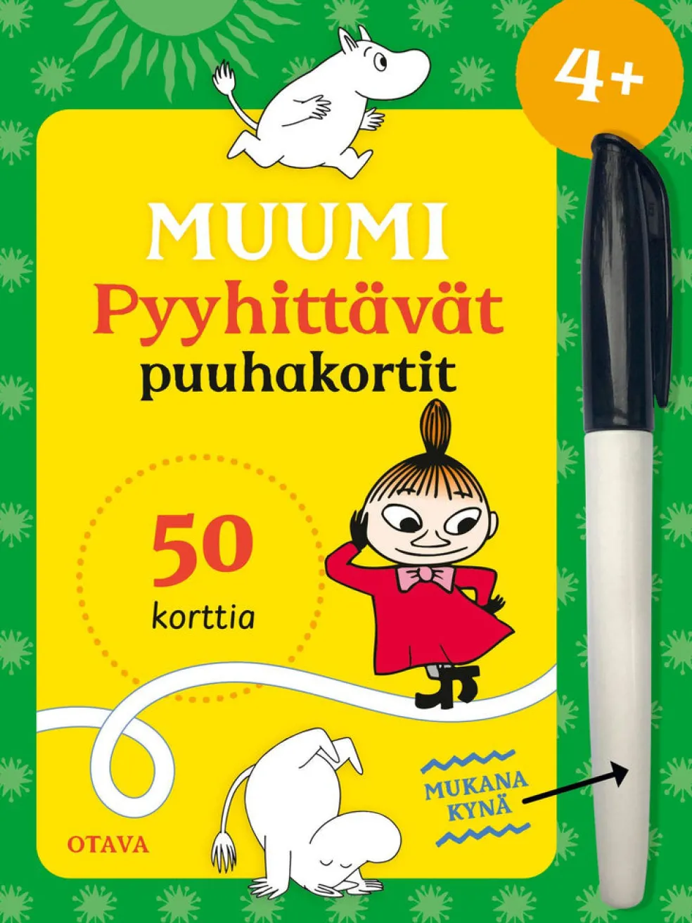 Muumit Pyyhittävät puuhakortit