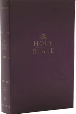 NKJV Compact Paragraph-Style Bible w/ 43,000 Cross References, Purple Softcover, Red Letter, Comfort Print: Holy Bible, New King James Version