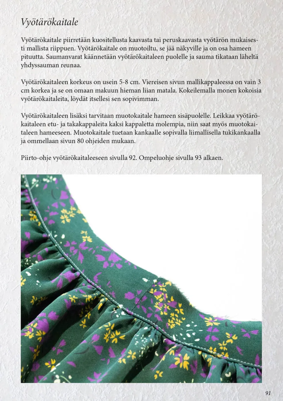 Opi piirtämään kaavoja: Hulmuavat hameet