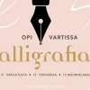 Opi vartissa kalligrafiaa