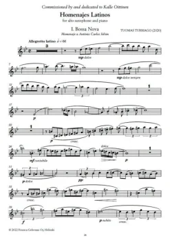 Piilo - Nykymusiikkia ja improvisaatioharjoituksia alttosaksofonille