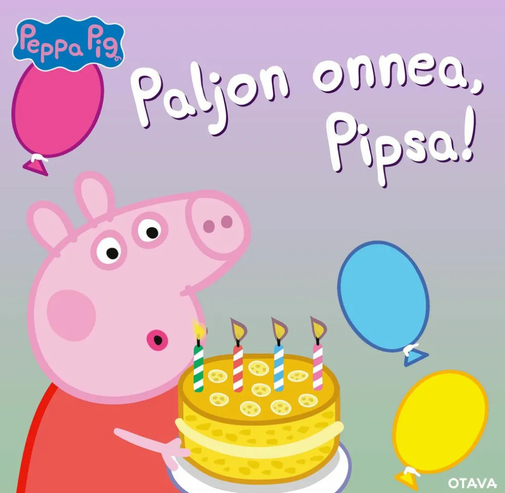 Pipsa Possu. Paljon onnea, Pipsa!