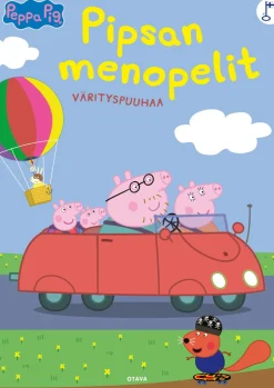 Pipsa Possu värityspuuhaa. Pipsan menopelit