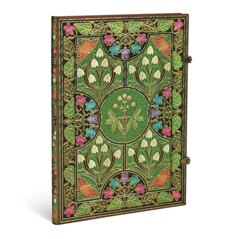 Poetry in Bloom Grande Unlined Hardcover Journal