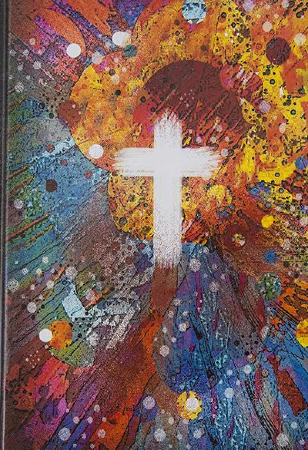 Pyhä Raamattu (rippiraamattu Rajaton riemu, 100x150 mm, kaksi lukunauhaa)