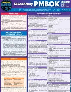 QuickStudy PMBOK Quick Reference Guide