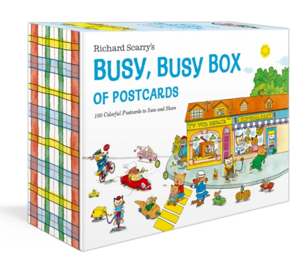 Richard Scarry's Busy, Busy Box of Postcards