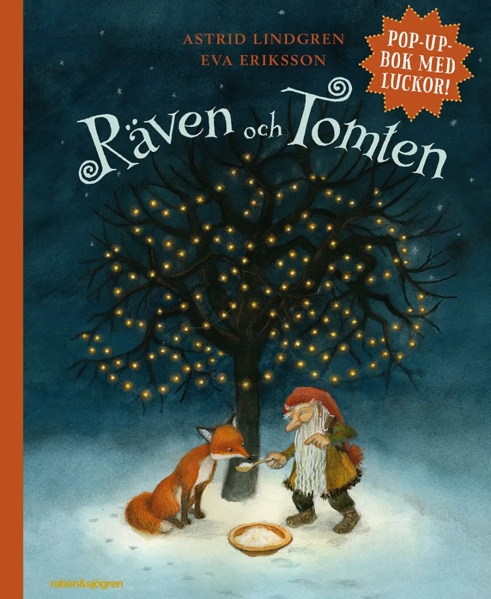 Räven och tomten (pop-up-bok med luckor)