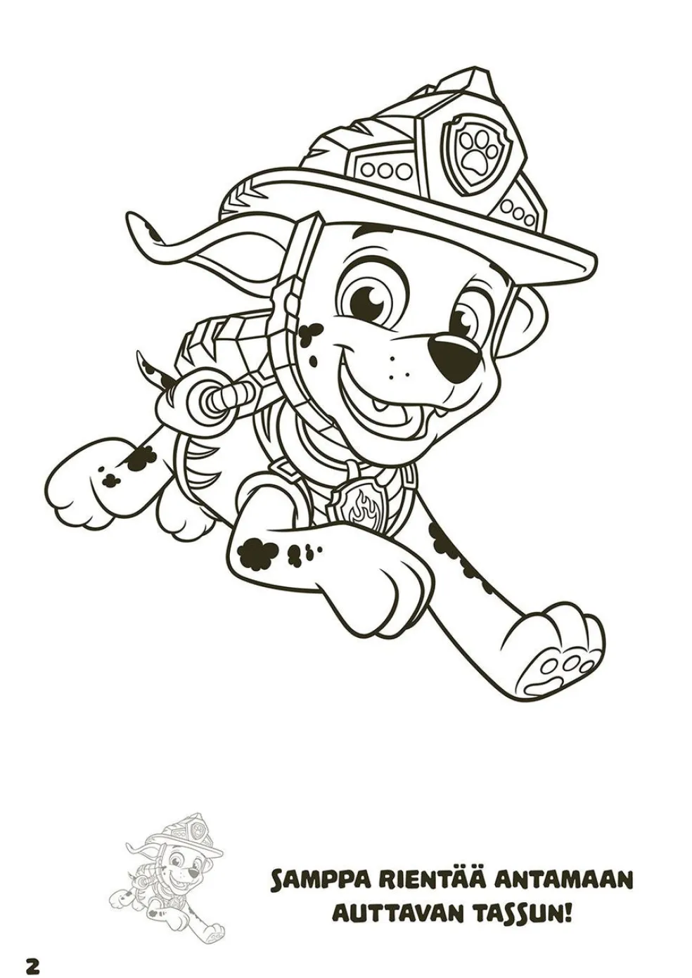 Ryhmä Hau - Paw Patrol Dino Rescue värityskirja tarroilla