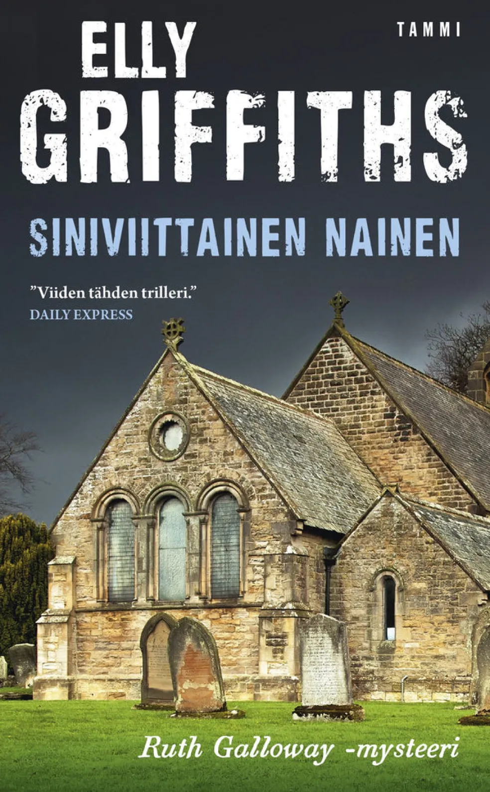 Siniviittainen nainen