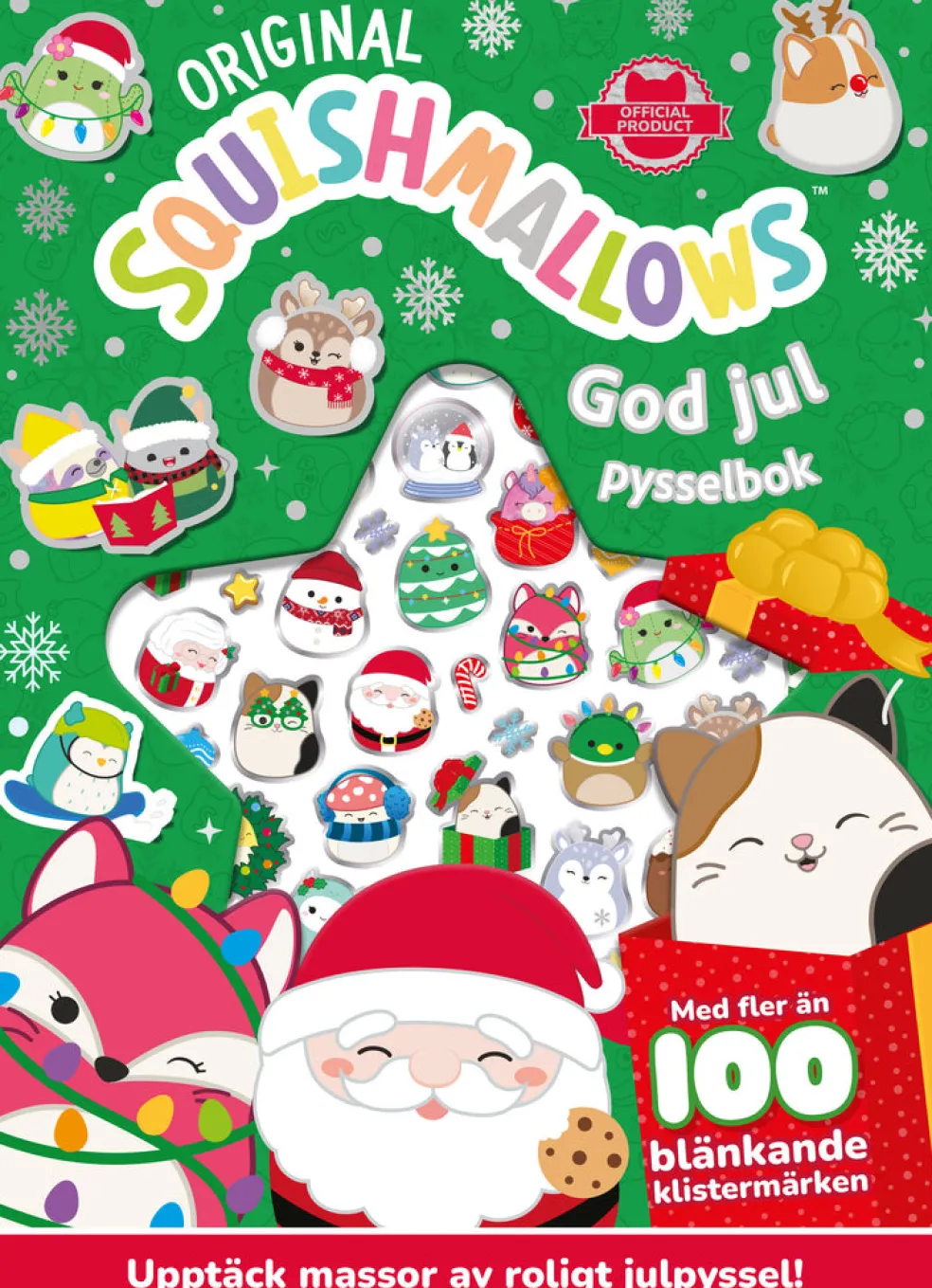 Squishmallows: God jul pysselbok