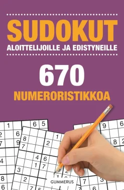 Sudokut aloittelijoille ja edistyneille