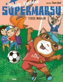 Supermarsu tekee maalin