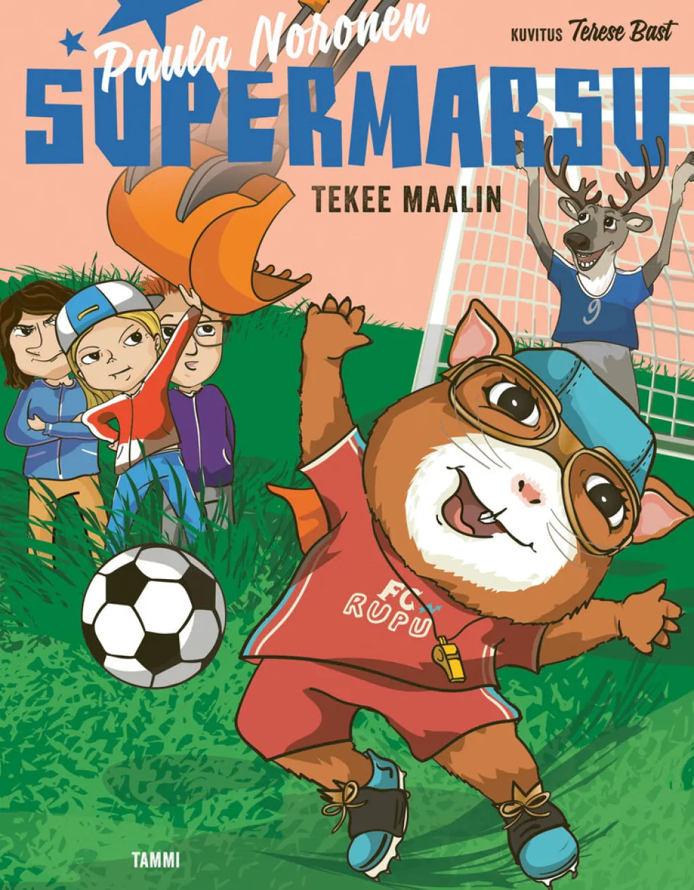 Supermarsu tekee maalin