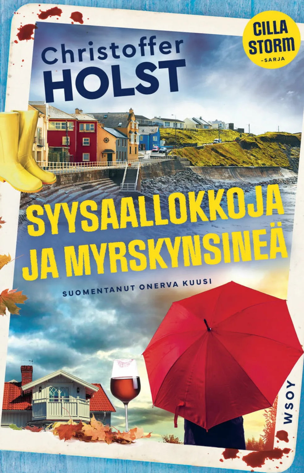Syysaallokkoja ja myrskynsineä