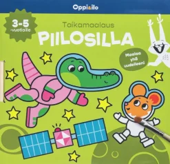 Taikamaalaus Piilosilla -puuhakirja 3-5 v