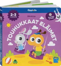 Touhukkaat eläimet -äänikirja 2-3 v