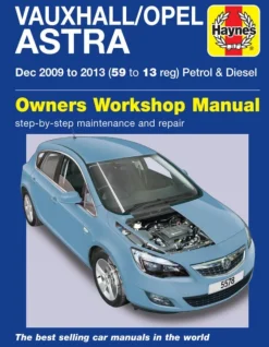 Vauxhall/Opel Astra (Dec 09 - 13) 59 to 13