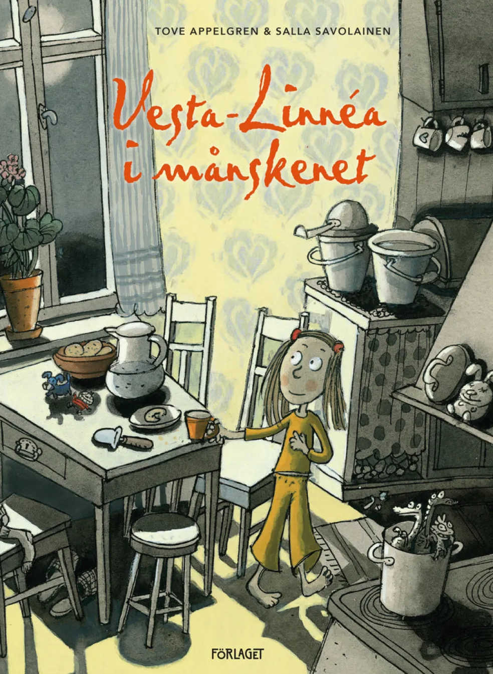 Vesta-Linnéa i månskenet