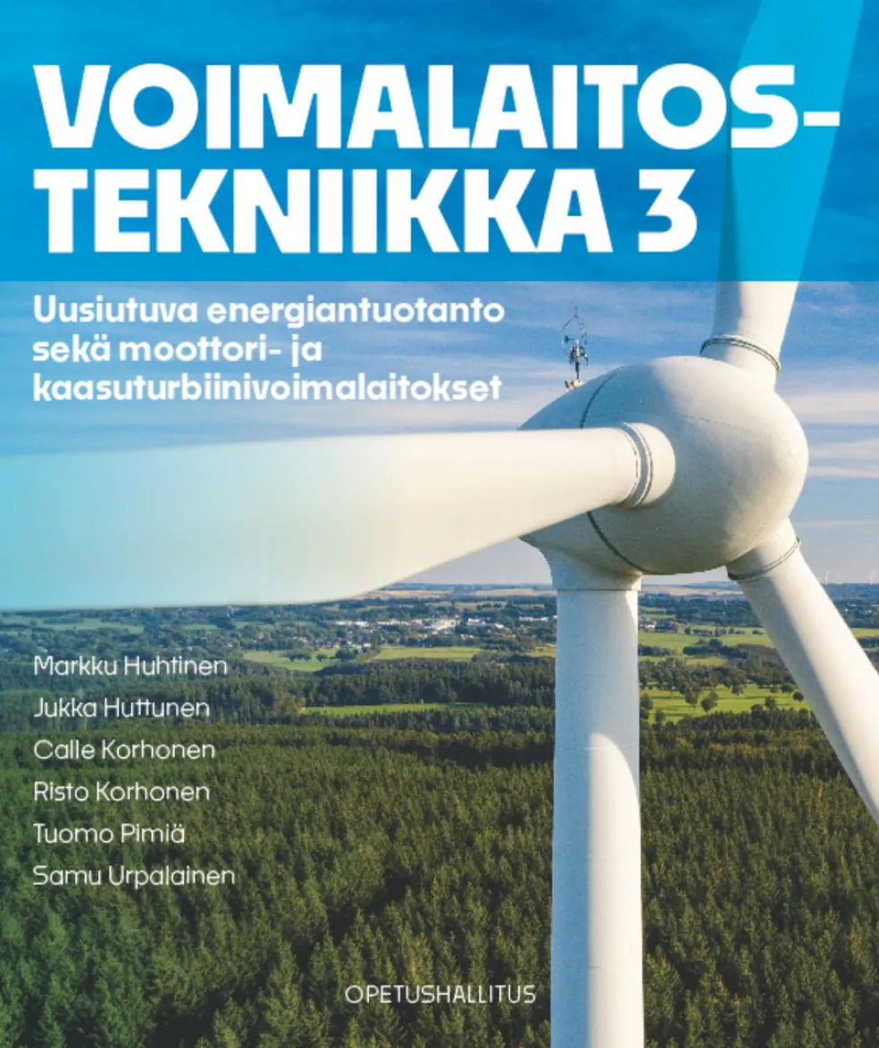 Voimalaitostekniikka 1-3 (3 kirjaa)